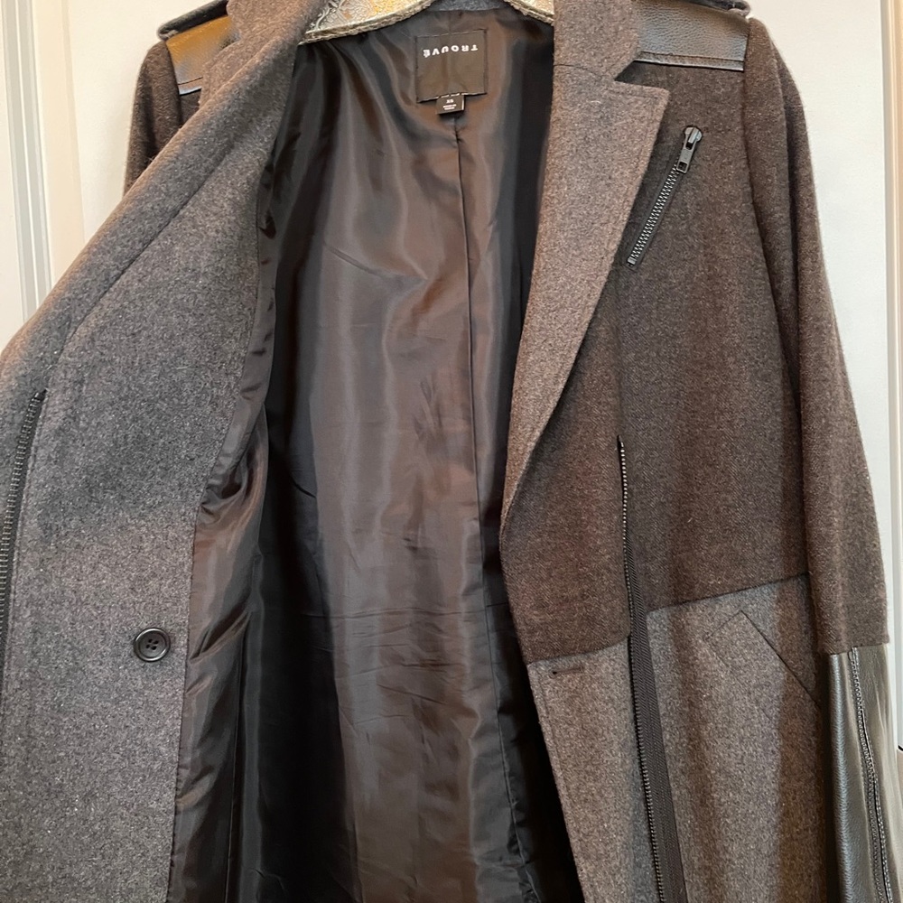 Trouve wool long coat - Picture 5 of 8